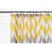 Yellow Chevron Shower Curtain