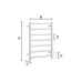 Smedbo Stainless Steel Towel Warmer FK700