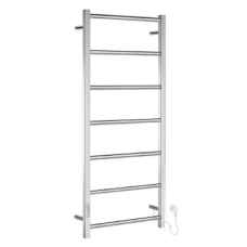 Smedbo FK706 Stainless Steel Electric Towel Rail with Timer