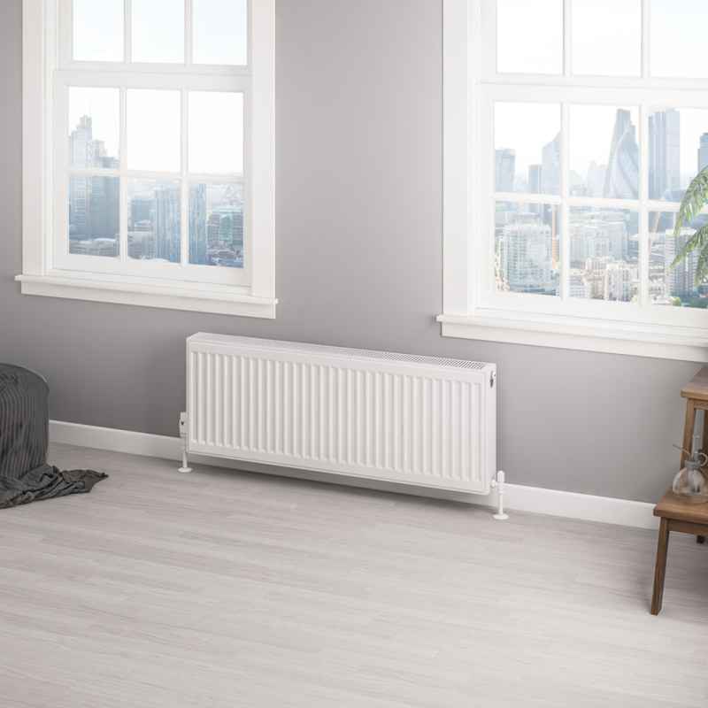 Compact Radiators in White, Anthracite or Black