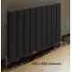 Eastbrook Guardia Anthracite designer radiator