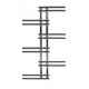 Eastbrook Pesaro heated towel rail