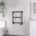 Stour Traditional Heated Towel Rail Matt Black