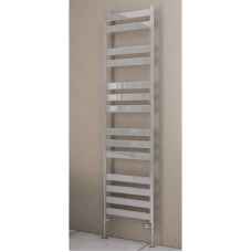 Pelago Heated Towel Rail Polished Aluminium