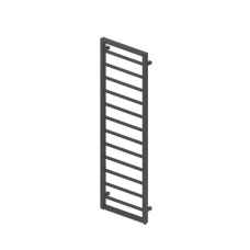 Eastbrook Ryton heated towel rail in Matt Anthracite