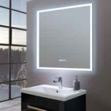 Desire square illuminated bathroom mirror