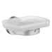 Smedbo Home Holder with Glass Soap Dish