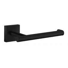 Smedbo House Black Fixed Arm Toilet Roll Holder