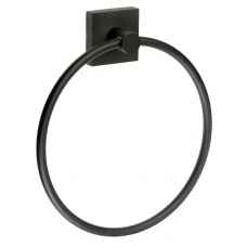 Smedbo House Black Towel Ring