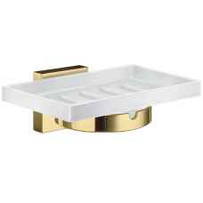 Smedbo House soap dish Polished Brass