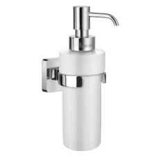 Smedbo Ice Liquid Soap Dispenser with Porcelain Bottle OK369P
