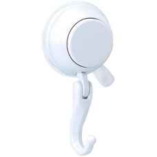 Showerdrape Polar White Suction Hook