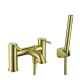 Studio Brushed Brass Bath Shower Mixer