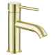 Studio Brushed Brass Mini Basin Mixer