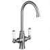 Rura Kitchen Sink Mixer in Chrome, Black, Brushed Nickel or Brushed Gold