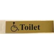 Disabled toilet signs