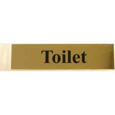 Toilet self adhesive signs