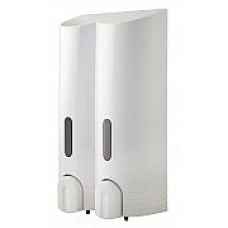 Tall double soap dispenser White