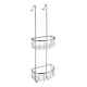 Sideline hanging double shower basket DK1041