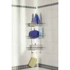 Corner shower caddy