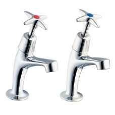 Cross handle kitchen sink taps