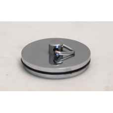 Chrome bath plugs