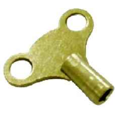 Brass radiator keys